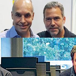 Hermanos Rodríguez Larreta y Manes. | Foto:Cedoc.