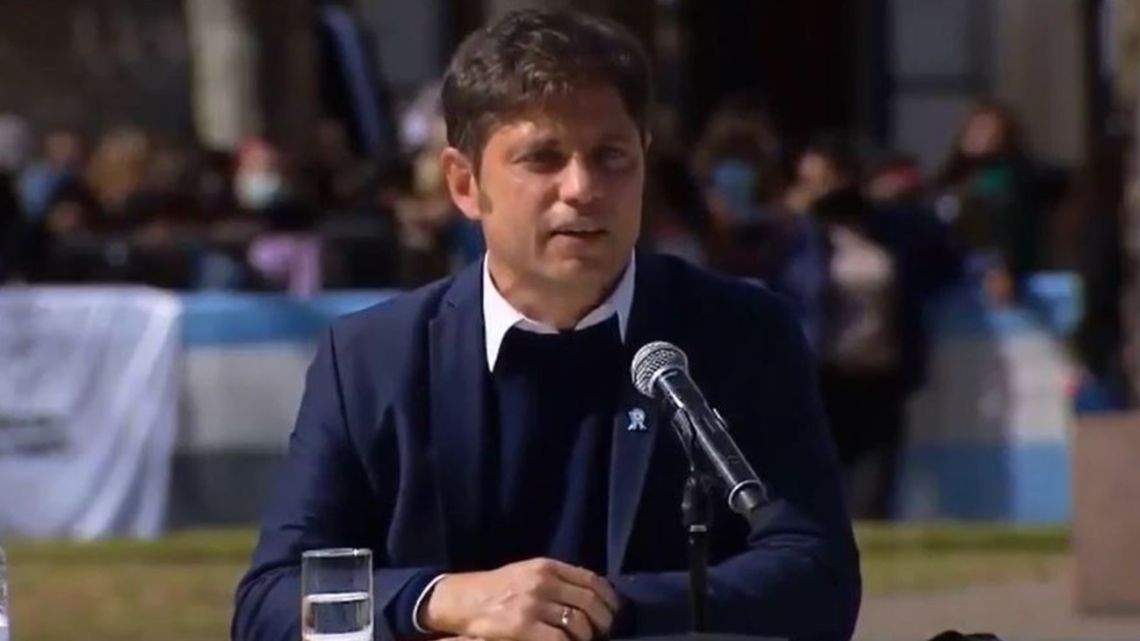 El llamativo error de Axel Kicillof que causó furor en la red: "Pudió ...