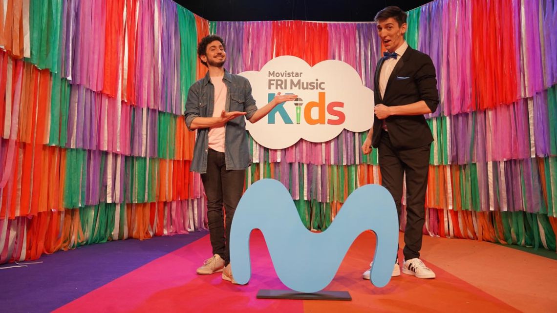 Thousands of boys and their families enjoyed Movistar Fri Music Kids throughout the country