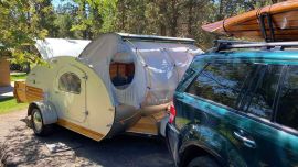 Diseñado por el especialista Robert Carlson, la Odyssey Teardrop todavía se encuentra en fase de desarrollo.