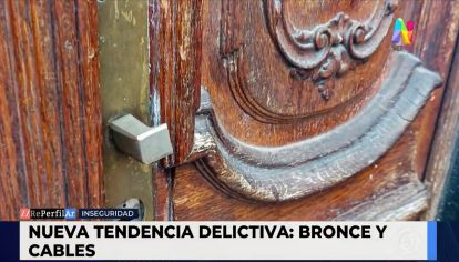 Aumentó de robo de canillas, cables y picaportes