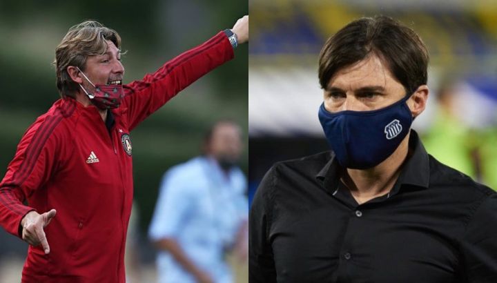 Gabriel Heinze y Cacique Medina