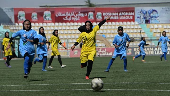 Jugadoras de fútbol de Afganistán