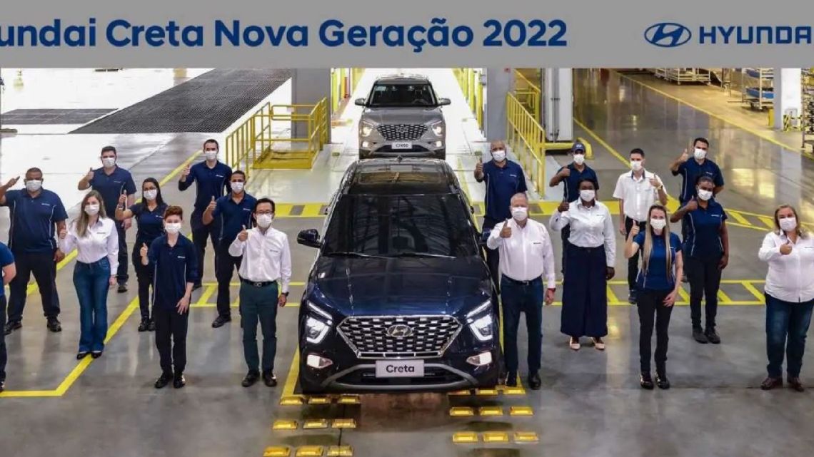 Hyundai comenzó a fabricar el nuevo Creta (llegará a la Argentina ...