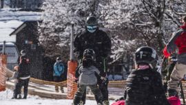En agosto la nieve volvió a la Patagonia y Cerro Bayo no es la excepción.