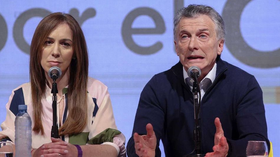 María Eugenia Vidal y Mauricio Macri