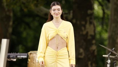 Esta mañana la cantante brindó un mini concierto en el Central Park de Nueva York.