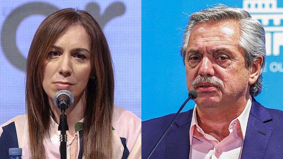 María Eugenia Vidal y Alberto Fernández 20210820