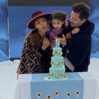 Solange Abraham organizó un festejo nevado para el cumpleaños de su hija