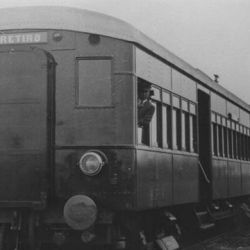 El 24 de agosto de 1916 se inauguró el primer tren eléctrico de Argentina y Sudamérica.