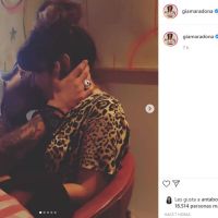 Daniel Osvaldo y Gianinna Maradona celebran el amor: "Felices seis meses, te amo"