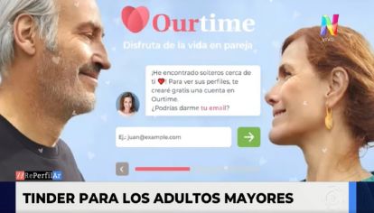 Tinder para adultos mayores