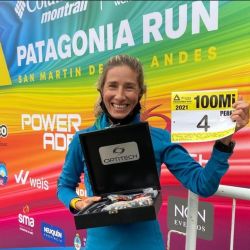 Silvia "Chila" Pérez en Patagonia Run 2021 | Foto:instagram