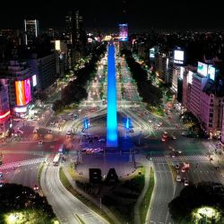 Toma aérea del Obelisco | Foto:cedoc