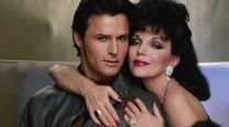 Michael Nader y Joan Collins