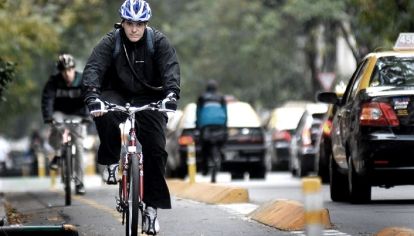 Un 10,2% del transporte en la Ciudad se realiza en bicicletas.
