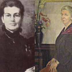 Retratos de Anne Charlotte Moberly (izquierda) y Eleanor Jourdain (derecha).
