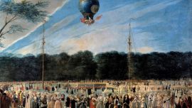 Una multitud se dio cita para ser testigos del histórico acontecimiento.