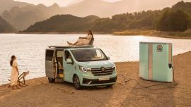 El prototipo de Renault se basa en una Trafic versión eléctrica.