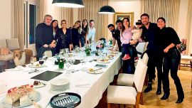 Reunión de cumpleaños de Fabiola Yáñez.