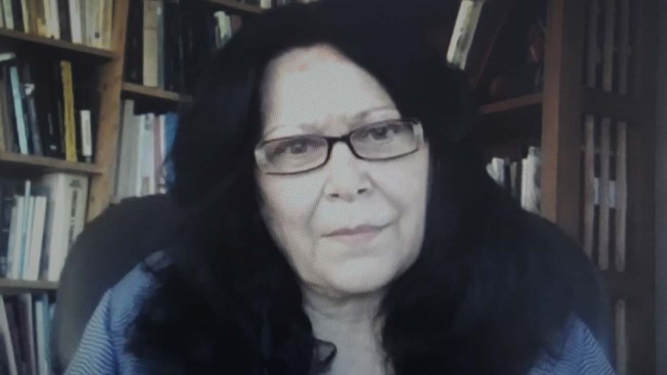 Maristella Svampa, en la entrevista con Jorge Fontevecchia.
