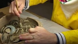 Los objetos hallados se encuentran en perfecto estado de conservación pese al paso de los años.os se ajlOS O