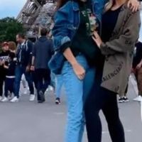 El particular gesto de Wanda Nara que despertó rumores de embarazo en la foto con Zaira Nara