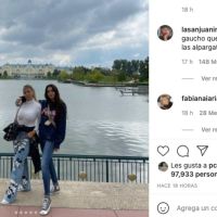 El particular gesto de Wanda Nara que despertó rumores de embarazo en la foto con Zaira Nara