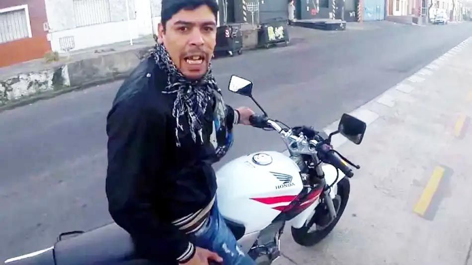 el motochorro de La Boca 20210831