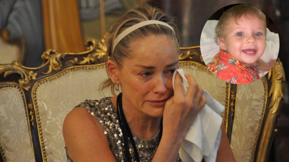 Sharon Stone llora la muerte de su sobrino de 11 meses, River William Stone