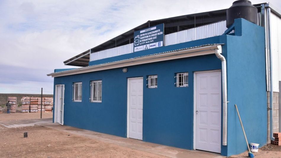 Centro de acopio de agroquímicos en Neuquen
