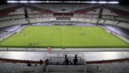 El estadio Monumental albergará el partido entre Argentina y Bolivia por la fecha de Eliminatorias rumbo a Qatar 2022. // NA