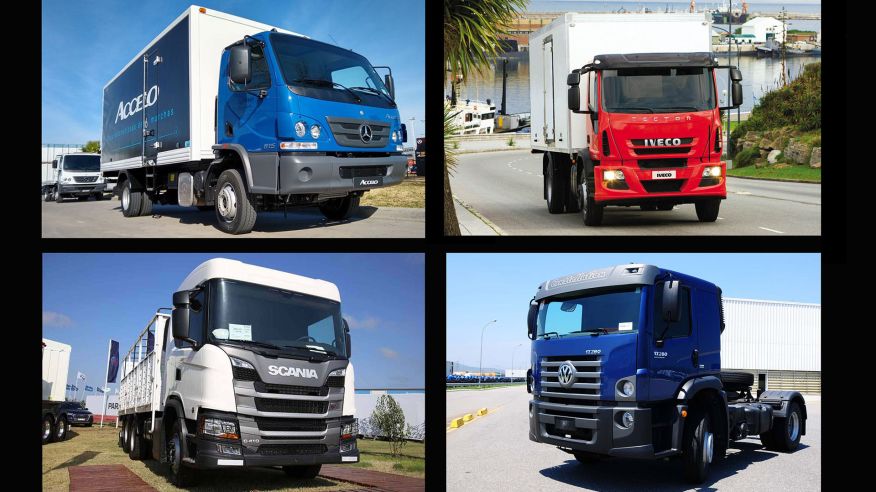Estos son los camiones que más se vendieron en Argentina en agosto