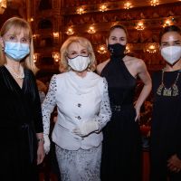 Mirtha Legrand fue al Teatro Colón junto a Juana Viale
