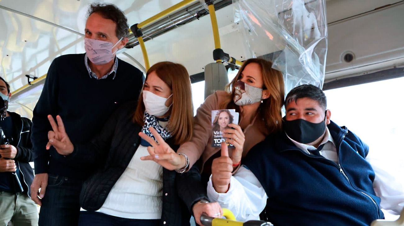 El ministro de Obras Públicas, Gabriel Katopodis, acompañó a Victoria Tolosa Paz a una recorrida.