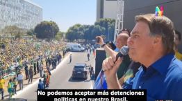 Manifestaciones en apoyo a Bolsonaro