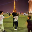 ¿Qué dirá Wanda? Las fotos de Maxi López en París con sus hijos y su novia