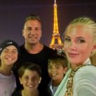 ¿Qué dirá Wanda? Las fotos de Maxi López en París con sus hijos y su novia