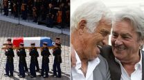 Jean-Paul Belmondo y Alain Delon