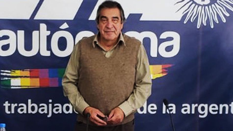 Hugo Godoy, secretario general de la Asociación Trabajadores del Estado. 20210909