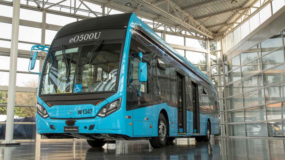 Los buses eléctricos de Mercedes-Benz debutan en Brasil: ¿Llegarán a la Argentina?