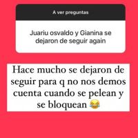 Daniel Osvaldo y Gianinna Maradona: el motivo por el que se dejaron de seguir en redes