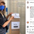 PASO 2021: Cinthia Fernández compartió sus nervios por las elecciones antes de votar 
