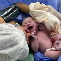 L-Gante fue papá: nació Jamaica, su primera hija