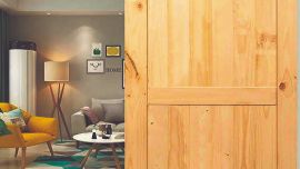 Puertas de granero de madera