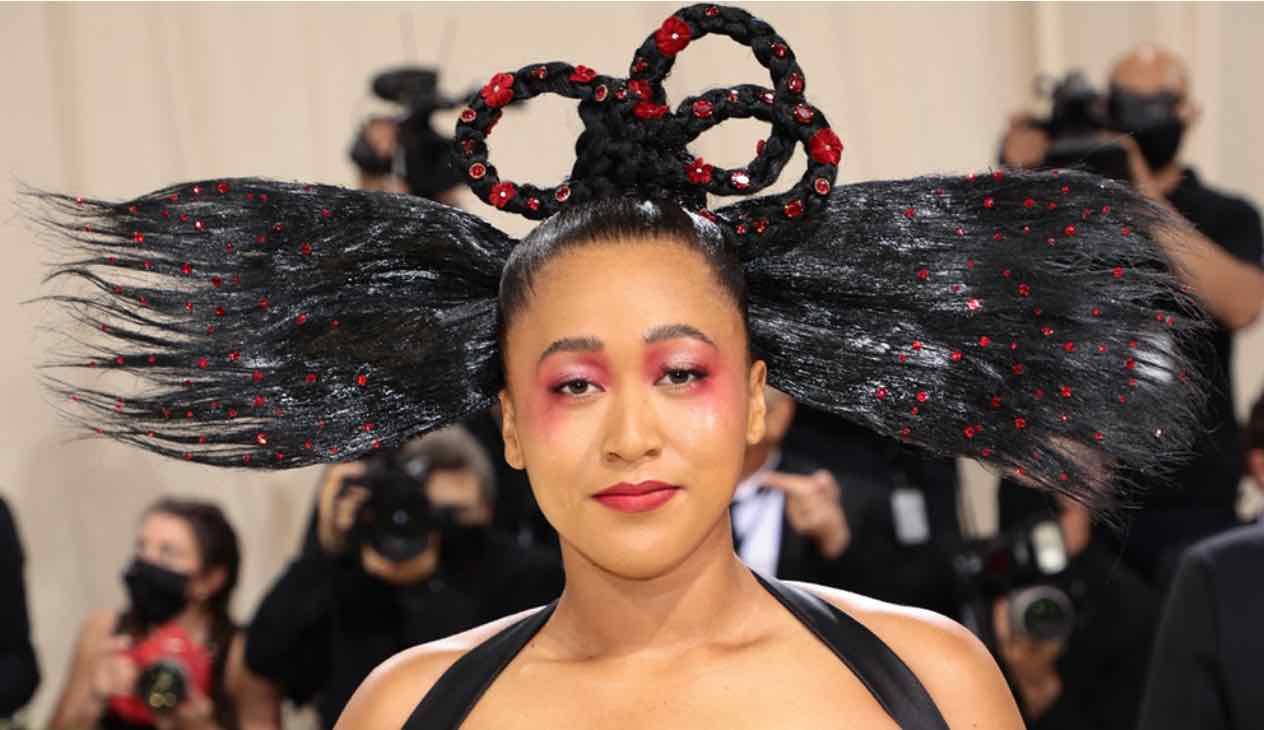 Naomi Osaka en la gala del Met 2021.