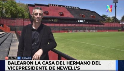 Balearon la casa del hermano del vicepresidente de Newell's Old Boys