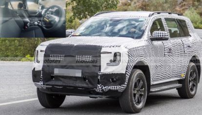 Primeras fotos del interior del nuevo Ford Everest, ¿el mismo de Ranger?