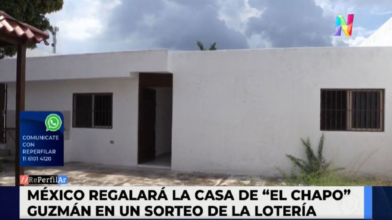 México: Sortean la casa del líder narco Chapo Guzmán en una lotería  nacional | Reperfilar