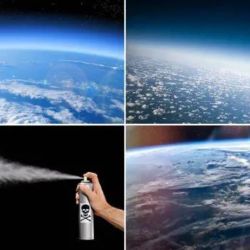 En su mayor parte, el ozono se encuentra en la parte superior de la atmósfera. 